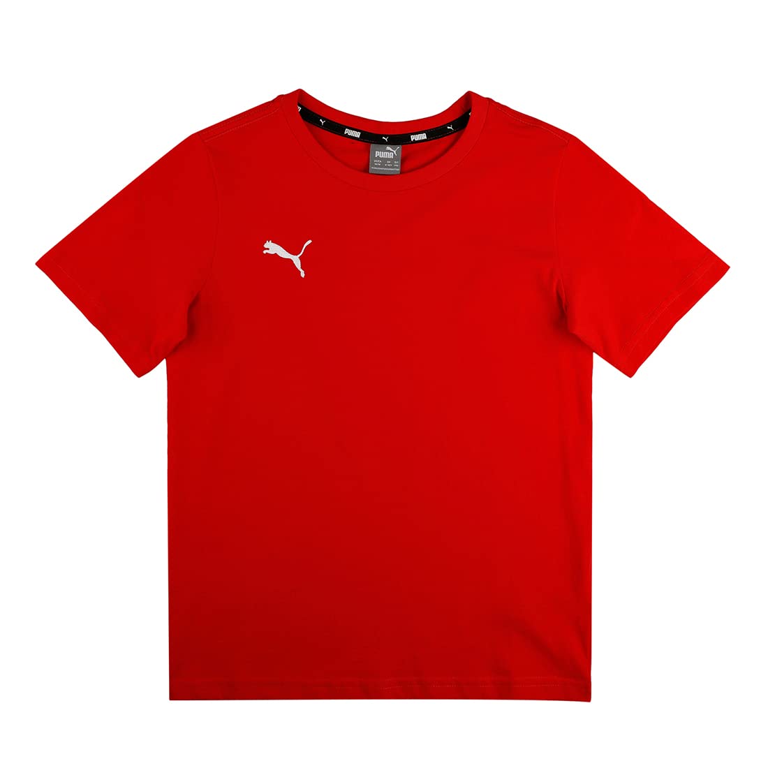 Puma  Kids Red Teamgoal 23 Casuals Tee Jr T-Shirt in Size 11 - 12 Years, Sports Direct