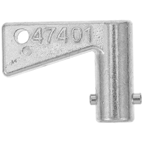 PRETYZOOM Tasto Interruttore Di Alimentazione Dell'escavatore Chiave Di Alimentazione Della Batteria Chiave Di Disconnessione Dell'escavatore Staccabatteria Alluminio Silver