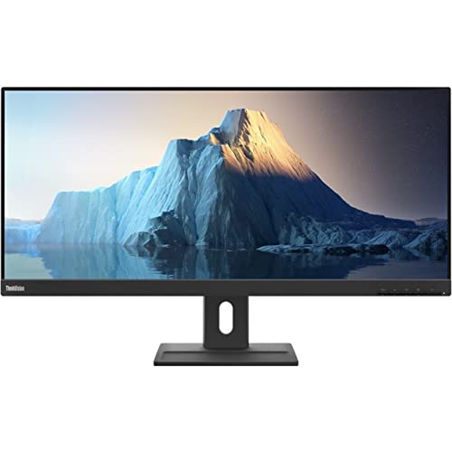 Image of Lenovo ThinkVision E29w-20 29 inch UW-UXGA WLED LCD Monitor - 21:9 - Raven Black