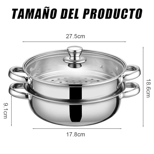 Reviews de Vaporera de acero inoxidable para comprar hoy. 24 Imagen adicional