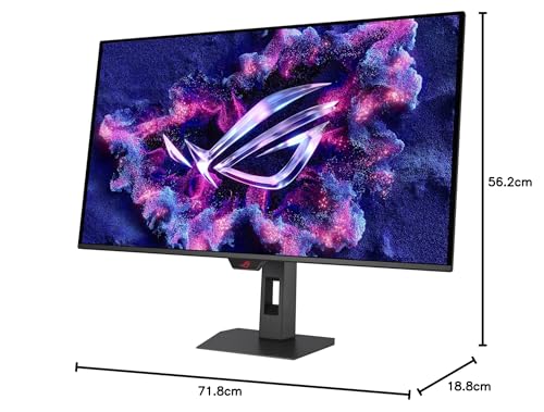 ASUS ROG Strix XG32UCDS Moniteur de Jeu 31,5" 4K UHD QD-OLED (3840 x 2160), 165 Hz, 0,03 ms (GTG) Response Time, Neo Proximity Sensor, G-Sync, DisplayWidget Center, Noir