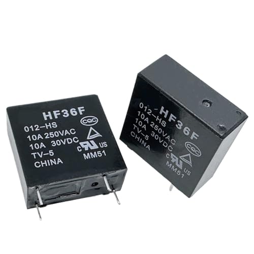 Relais HF36F 012-HS haute capacite 10A pour commutation 12V