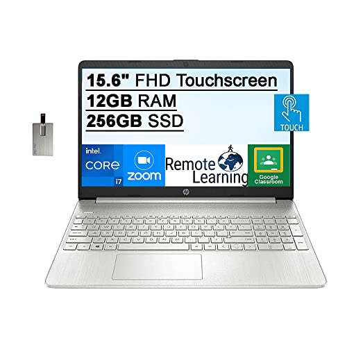 Discount 70% 2021 HP 15.6 FHD Touchscreen Laptop Computer, 10th Gen Intel Core i7-1065G7, 12GB RAM, 256GB SSD, Intel Iris Plus Graphics, HD Audio, HD Webcam, Bluetooth, Windows 10, Silver, 32GB SnowBell USB Card Special 2021 HP 15.6 FHD Touchscreen Laptop Computer, 10th Gen Intel Core i7-1065G7, 12GB RAM, 256GB SSD, Intel Iris Plus Graphics, HD Audio, HD Webcam, Bluetooth, Windows 10, Silver, 32GB SnowBell USB Card