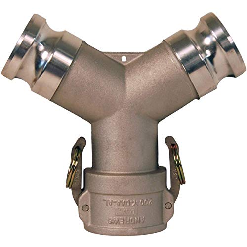 Dixon Valve 200YDAAAL, Cam & Groove Coupler x Adapter Wye (Pack of 2 pcs)