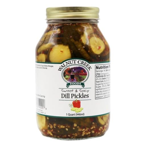 Generic WALNUT CREEK SWEET & SPICY PICKLES (1 QUART) (2 JARS)