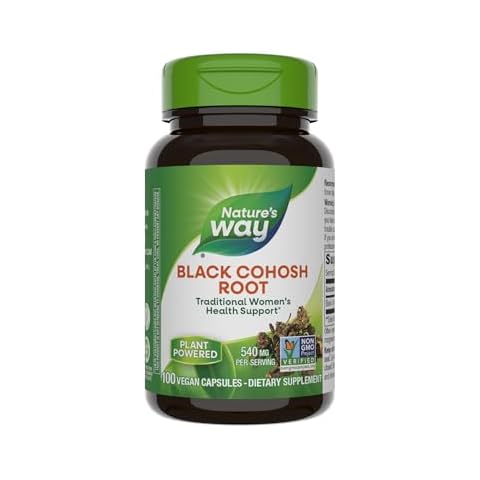 Nature's Way Black Cohosh Root Capsules Cover