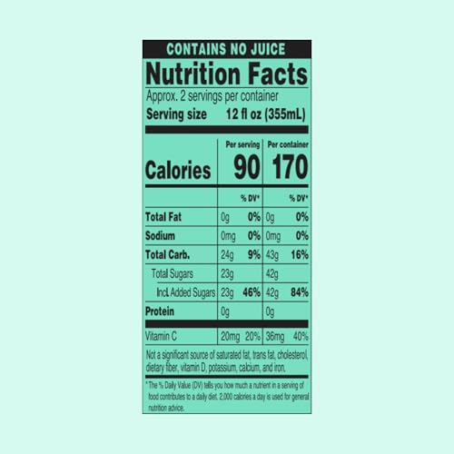 Image of AriZona Green Tea with Cucumber and Citrus - Big Can, 22 Fl Oz (24 Pack)