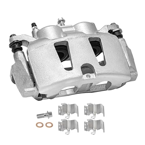 Image of Detroit Axle - Front 2pc Brake Calipers for Chrysler Pacifica