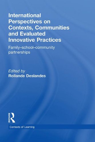 Buy International Perspectives on Contexts, Communities and Evaluated Innovative Practices: Family-School-Community Partnerships (Contexts of Learning) — BookShops.in