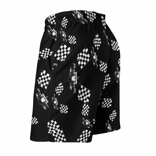 Racing Race Car Mens Swim Trunks Quick Dry Board Shorts Beach Swimwear Bathing Suits4