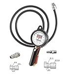 PISTOLET MANOMETRE DE GONFLAGE EURODAINU MICHELIN + EMBOUT STD ET EUROPEEN