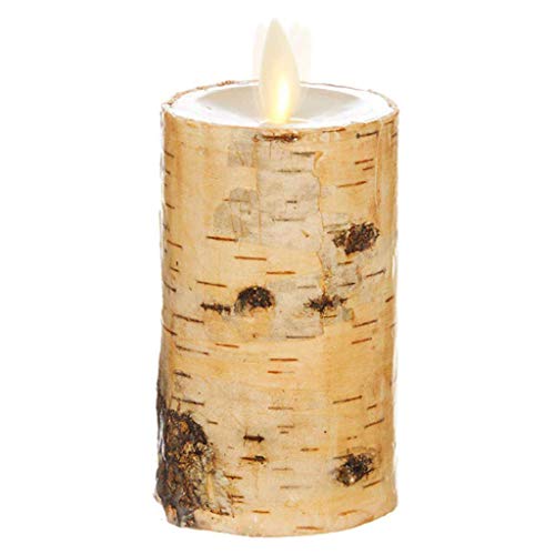 Image of 2 inch x 4 inch Flameless LED Wax Battery Operated Pillar Candle SKU 39112