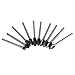 ZJchao 10 PCS Double Cut Tungsten Carbide Rotary Burr Set 1/8