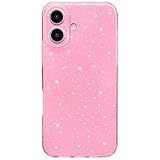 Hython Case for iPhone 16 Case Glitter Cute Sparkly Shiny Bling Sparkle Phone Cases 6.1