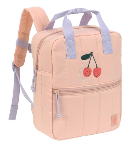 LÄSSIG Little Gang Mini Square Backpack Cherry Peach