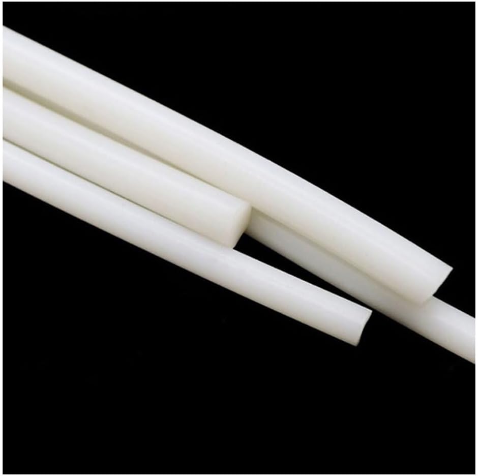1pcs 10m Solid Silicone Cord Dia 3 Mm 3.1 3.2 3.3 3.4 3.5 3.6 3.8 4 Mm White Rubber Round Seal Strips O Ring, High Temperature Waterproof(Dia 3.4mm)