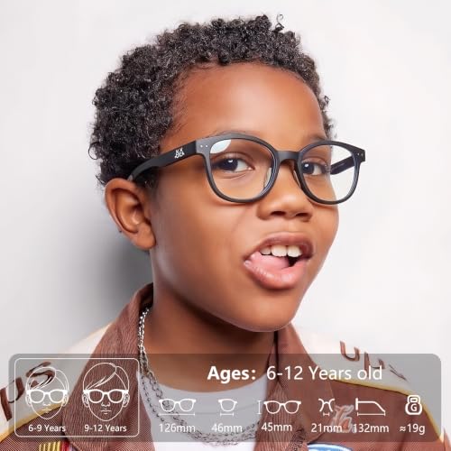 Image of EYEBUDDY Blue Light Glasses for Kids Boys Girls,Computer Gaming Bluelight Glasses,Fake Glasses for Ages 2-12