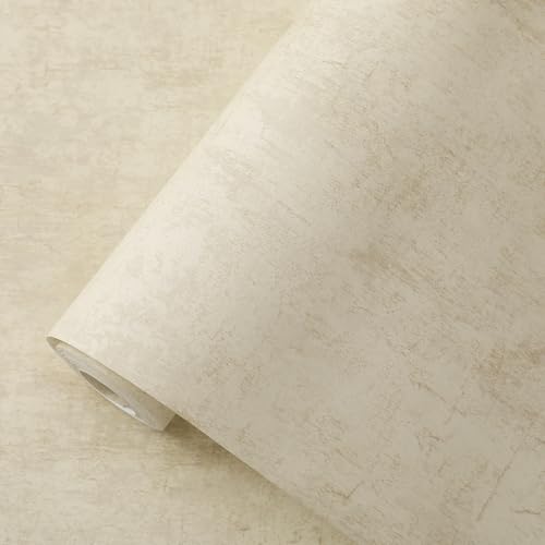 Trafagala Yellow Concrete Cracks Wallpaper Retro Charcoal Striped Textured Wallpaper Plain Wallpapers with Subtle Metallic Sheen for Bedroom Adults Living Room Hallway Front Room