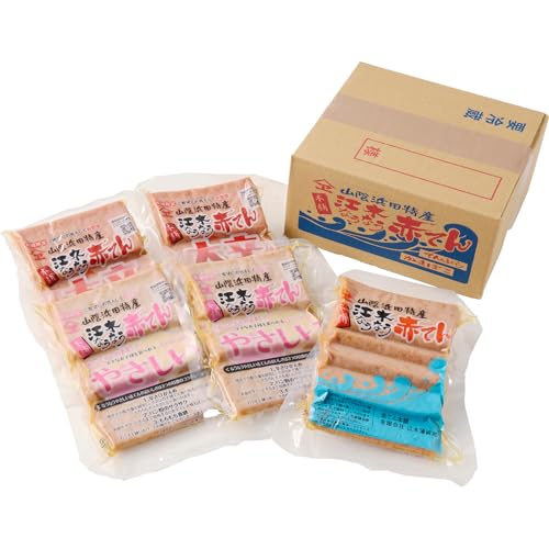 江木蒲鉾店 真空 江木なうなう赤天食べくらべセット 真空赤天[5枚入り]×1袋 真空大辛赤天[3枚入り]×2袋 真空やさしい赤天[3枚入り]×2袋