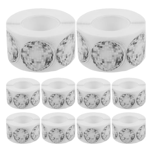 GANAZONO 10 ���[���f�B�X�R�{�[���X�e�b�J�[�� ���ȔS�����x�� �������� �{�g�� �m�[�g�p�\�R�� �X�}�z�p�V�[��