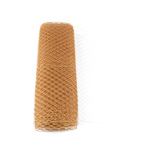 Rouleau de tulle organza kaki de qualité supérieure pour voilages 25cm