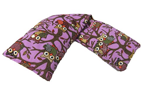 Bolsa de semillas para frío y calor, de calidad suprema, sin perfume, para microondas, 100% algodón, hermoso diseño de animales