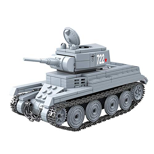 YPZ Technik Panzer Bausteine, Deutscher Tigerpanzer Modellbausatz Panzer, Militär Panzer Bausatz Klemmbausteine…