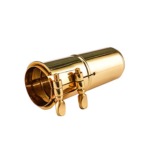 Tempaky Acessórios para saxofone alto sax com bocal tampa ligadura
