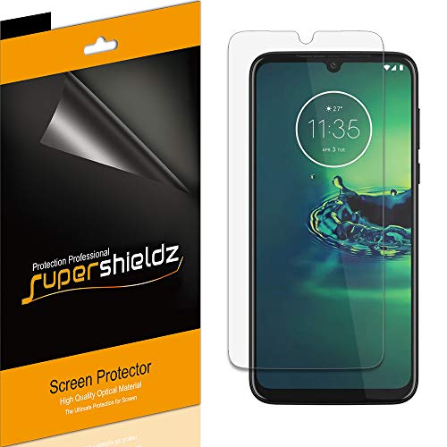 Supershieldz (6 Pack) Designed for Motorola (Moto G8 Plus) Screen Protector, Anti Glare and Anti Fingerprint (Matte) Shield