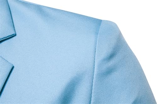 Men's Suit Casual Youth Slim Business Solid Color 1 Button Blazer Slim Fit Wedding Suits3