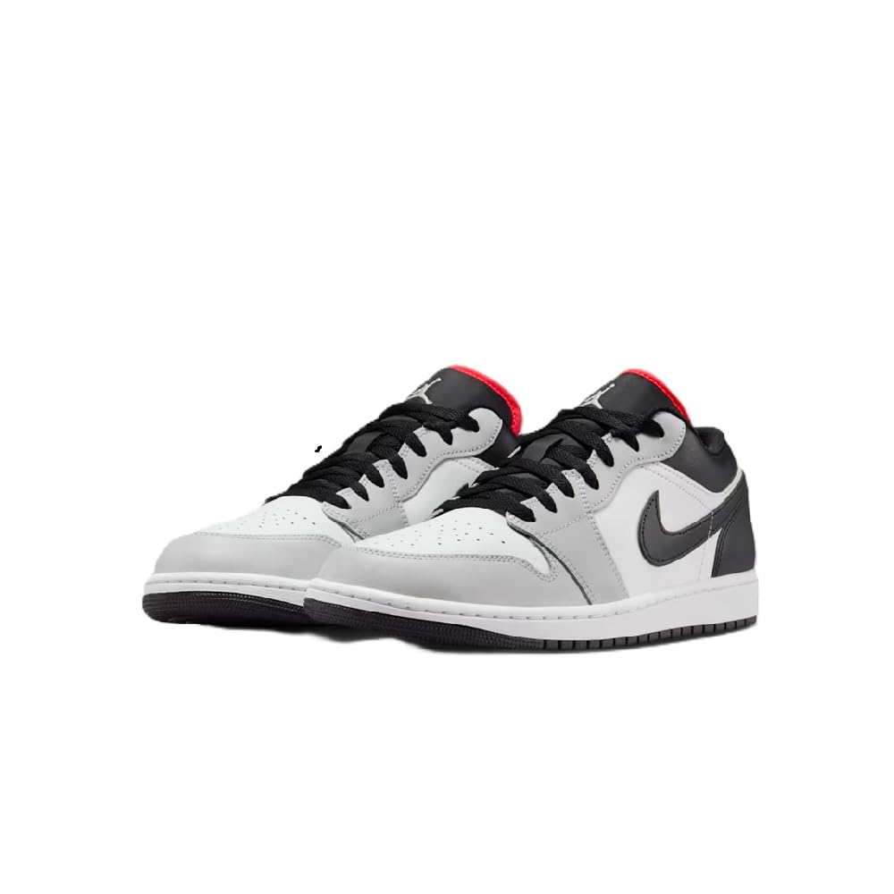 Air Jordan 1 Low Scarpe Uomo (Neutral Grey/Summit White/Infrared 23/Nero)