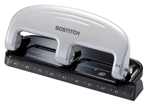 Bostitch Office EZ Squeeze 3-Hole Punch, 20 Sheet...