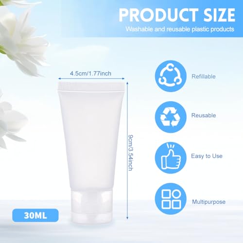 Bouteilles de maquillage vides 30ml flacon plastique pour échantillon