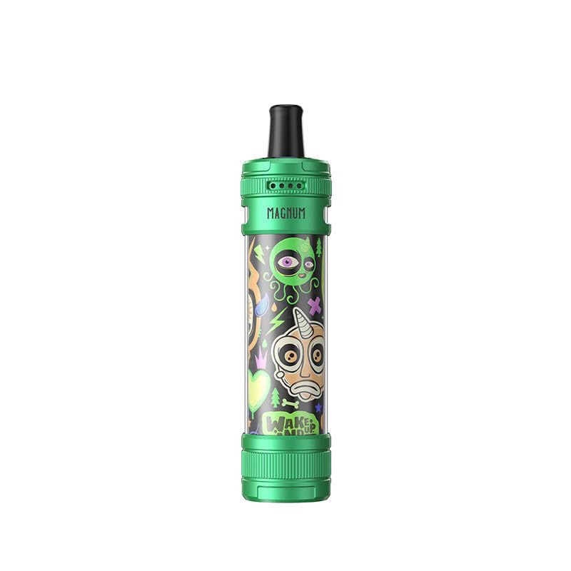 Kit e‑chicha Magnum – Batterie intégrée 3800 mAh – Pod 6 ml – Airflow réglable – USB‑C – Sans tabac et sans nicotine + goodies Born To...