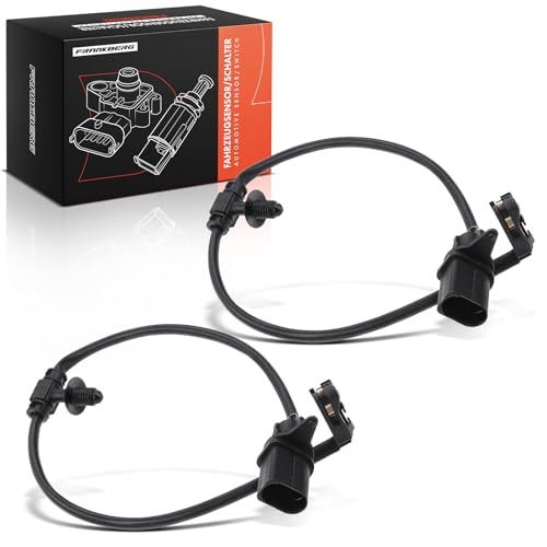 Image of Frankberg 2x Brake Pad Wear Sensor rear axle