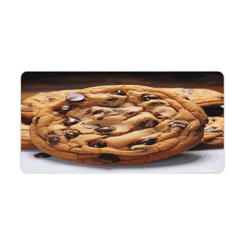 Base para mouse grande de caucho antideslizante estilo Chocolate Cookie