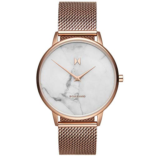 MVMT Womens Analogue Quartz Watch with Stainless Steel Strap D-MB01-RGMA