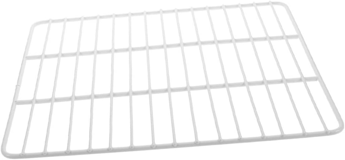 Sturdy Metal Shelf Dividers Freezer Partition Refrigerator Separator for Tidy Organization