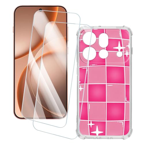 OAGELIM 2�Z�b�g �X�N���[���v���e�N�^�[ + �P�[�X OPPO Find X9S Pro 5G China 2026 (6.32 �C���`) �Ƃ̌݊������� �A�[�e�B�X�e�B�b�N�J�X�^���v�����g�J�o�[�Ƌ����K���X�t�B���� �X�N���b�`�h�~ (�s���N�̐�
