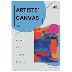 PPD A4 Inkjet True Art Matt Canvas