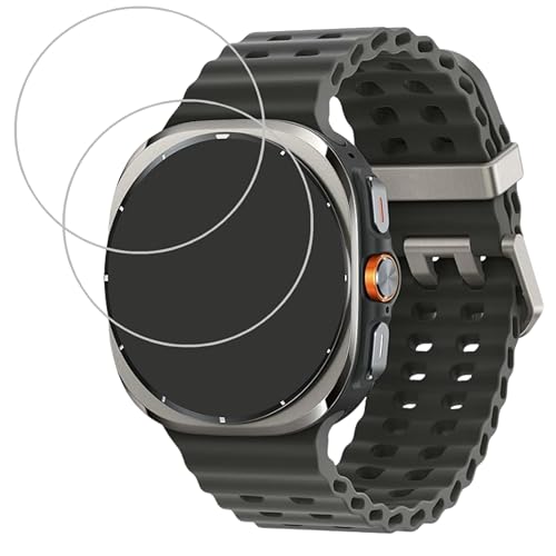 Image of YODI Waterproof 3D Tempered Glass Screen Protector Compatible with Samsung Galaxy Watch 6 / Sam-Galxay Ultra 47mm SmartWatch Only (WATCH 6 CLASSIC /ULTRA 47MM)