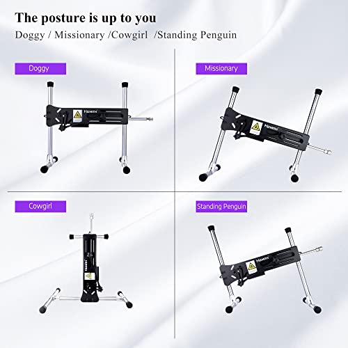 Hismith Premium Sex Machine,Wire-Controlled Love Machine With Dildo #TOP3