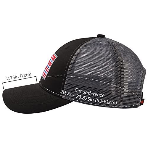 Image of BASSDASH Altimate Fishing Hat Mesh Back for Men Women Adjustable Baseball Trucker Cap