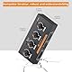 Neoteck 4 Kanal Kopfhörerverstärker Metall-Stereo-Audio-Verstärker mit Lautstärkeregler 3,5 mm Audiokabel 4-Kanal Mono/Stereo-Audioverstärker für Aufnahme/Mischung/Musikpraxis