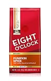 Eight O'Clock Coffee Pumpkin Spice Ground Coffee, Medium Roast, 11 Ounce (Pack of 1)
