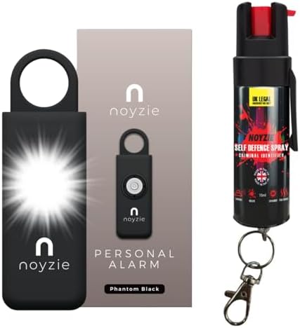 Self Defence Spray & Personal Alarm NOYZIE UK Legal Pepper Spray ...