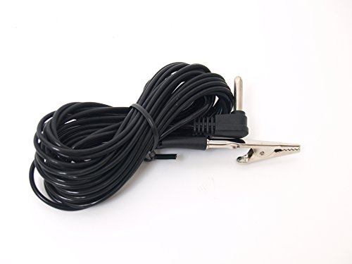 20 Foot Grounding Cable for Earth, EMF Radiation Fabrics, WiFi Radiation Protection. Just