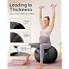 YOTTOY Pregnancy Ball - 1.8mm Thick Birthing Ball for Maternity Physio and Birth Preparation, Yoga and Exercise for Pregnancy - Includes Pump