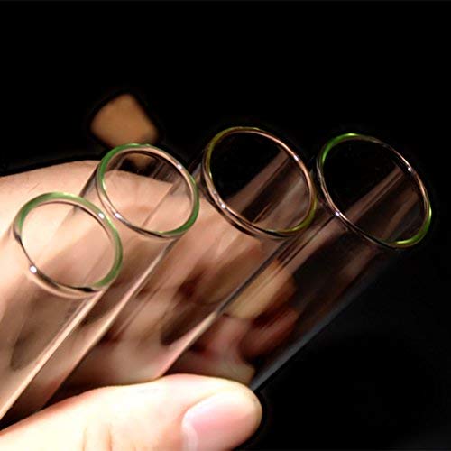 UKCOCO 20PCS Glass Clear Test Tubes with Cork Stoppers for Scientific Experiments Powder Liquid Storage 20 x 150mm - Image 5