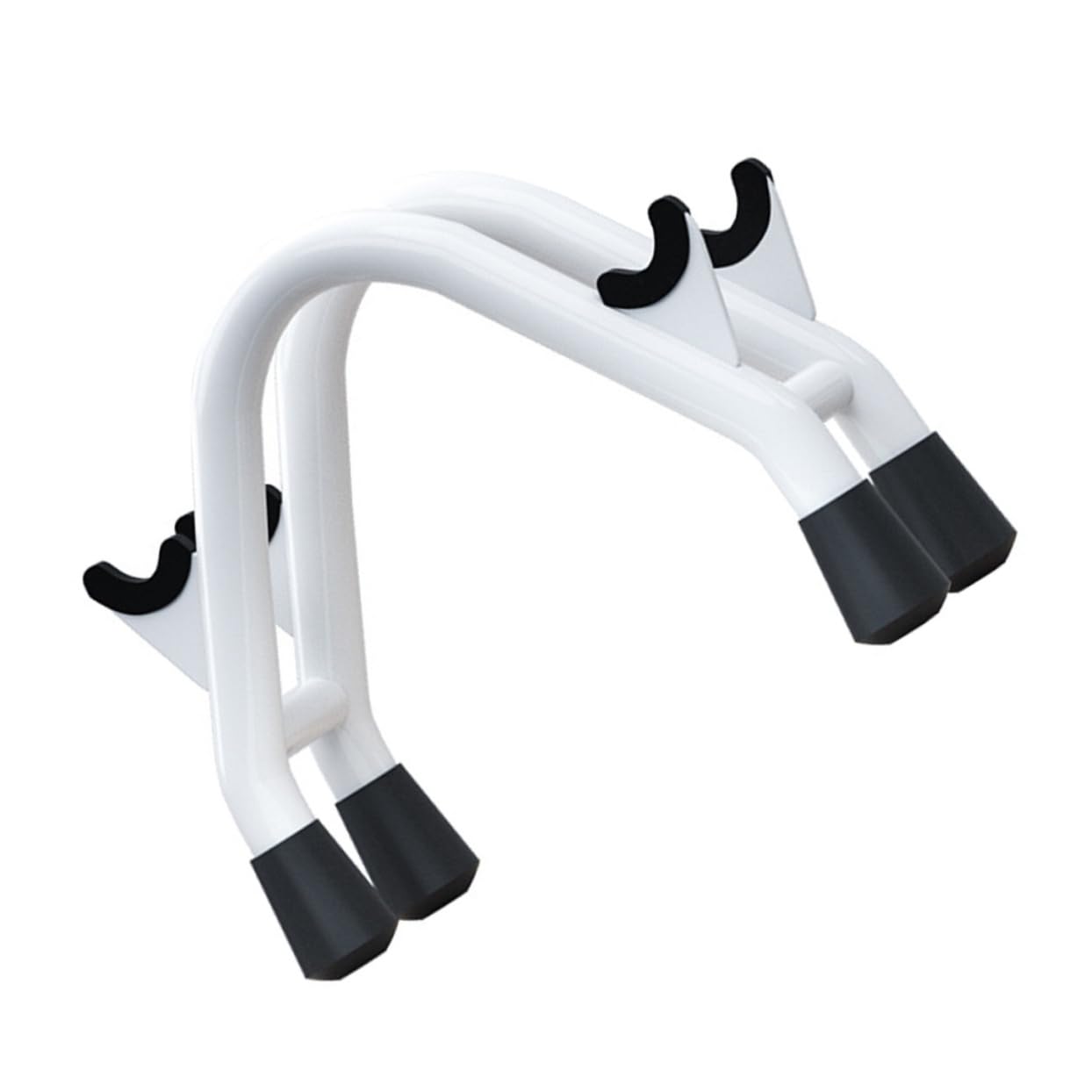 Mipcase Supporto per Manubri in Ferro Base in Gomma, Pratico Anti-rotolamento per Pesi da Casa, per Organizzare Accessori Palestra Design Compatto